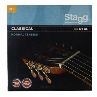 Stagg - Jeu de cordes tirant normal pour guitare classique - Accessoires  guitare - Noizikidz
