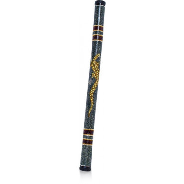 Bâton de pluie - Ambiance de la pluie, bambou peint - 40cm à 100 cm