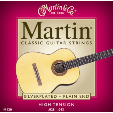 Martin - Jeu de cordes tension forte pour guitare classique - Accessoires  guitare - Noizikidz