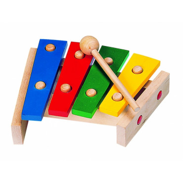 Xylophone Bebe Instrument de Musique Enfant 1 an Plus en Bois Jouets  Musicaux Glockenspiel avec 2 Baguette Xylophone 8 Clés Xylophones  Professionnel