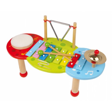 Small Foot Design Table Musicale Deluxe Eveil Musical Noizikidz