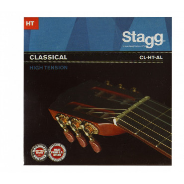 Stagg - Jeu de cordes tirant fort pour guitare classique