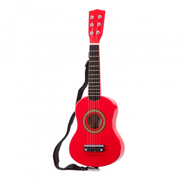 Guitare en jouet rouge - guitares jouet