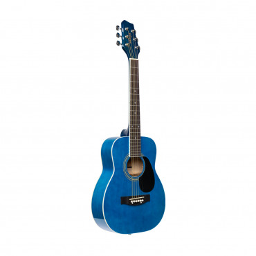Guitare enfant folk 1 2 bleu - guitare acoustique enfant