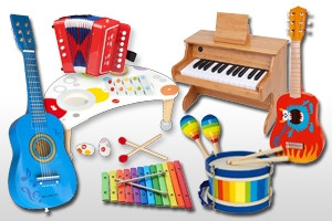 Castagnette Hape® pour enfant de 3 ans + - Musicakids éveil musical
